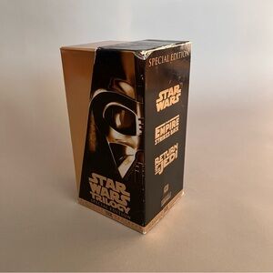 Star Wars Trilogy‎ (VHS, 1997, Gold Special Edition)